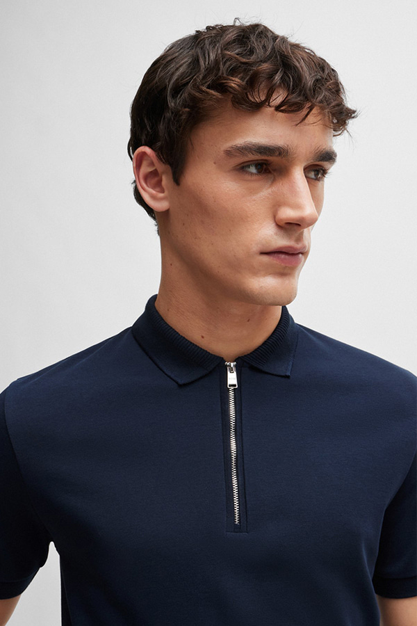 ΜΠΛΟΥΖΑ POLO BOSS - 404 ΜΠΛΕ